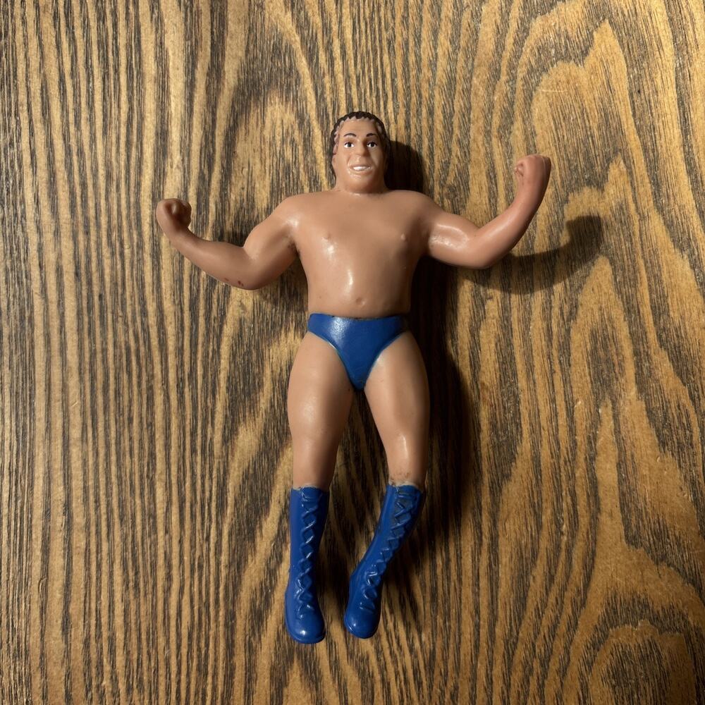 Andre The Giant WWF 1986 LJN Wrestling Action Figure Bendie